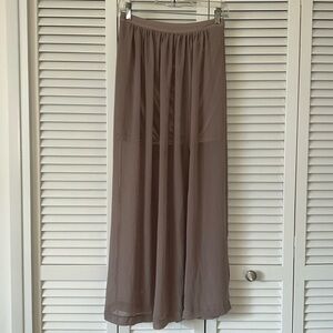 Sheer long skirt H&M